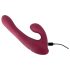 Javida - Roterende vibrator met clitorisarm (rood)