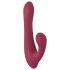 Javida - Roterende vibrator met clitorisarm (rood)