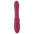 Javida - Roterende vibrator met clitorisarm (rood)