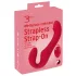 You2Toys - strapless strap-on vibrator - afstandsbediening - rood