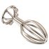 ANOS Metal 2,8 cm - Stalen Anale Plug (Zilver)