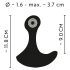 ANOS - waterdichte anaal vibrator (zwart)