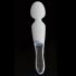 Liaison Wand - silicone/glas LED-vibrator (transparant)
