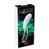 Liaison Curve - oplaadbare LED vibrator (transparant-wit)