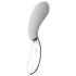 Liaison Curve - oplaadbare LED vibrator (transparant-wit)