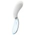 Liaison Curve - oplaadbare LED vibrator (transparant-wit)