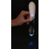 Liaison Curve - oplaadbare LED vibrator (transparant-wit)