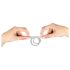 You2Toys - Triple siliconen penis- en balringen (zilver)