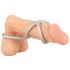 You2Toys - Triple siliconen penis- en balringen (zilver)
