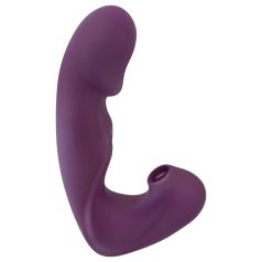 Javida - 4-in-1 vibrator voor clitoris stimulatie - paars