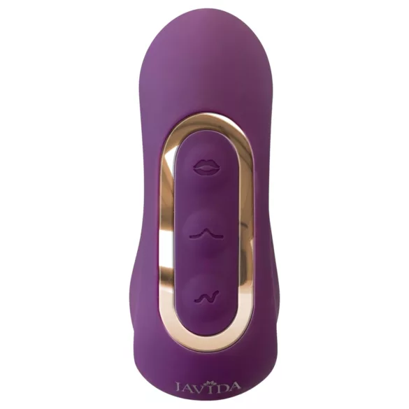 Javida - 4-in-1 clitorisstimulerende vibrator (paars)