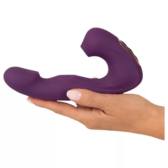 Javida - 4-in-1 clitorisstimulerende vibrator (paars)