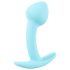 Cuties Mini Buttplug - siliconen - blauw (2,6 cm)
