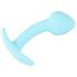 Cuties Mini Buttplug - siliconen - blauw (2,6 cm)