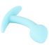 Cuties Mini Buttplug - siliconen - blauw (2,6 cm)