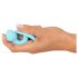 Cuties Mini Buttplug - siliconen - blauw (2,6 cm)
