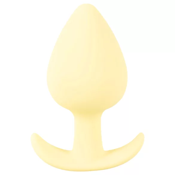 Cuties Mini Butt Plug - siliconen buttplug - geel - 3,1 cm