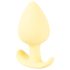 Cuties Mini Buttplug - Zachte siliconen - Geel (3,1cm)