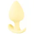 Cuties Mini Butt Plug - siliconen buttplug - geel - 3,1 cm