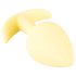 Cuties Mini Buttplug - Zachte siliconen - Geel (3,1cm)
