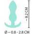 Cuties Mini Anaal Plug - Mint (2,3cm)