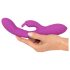 Javida Thumping Rabbit - 3-motorige klitorisstimulator vibrator (paars)