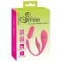 SMILE - vibratie-ei met afstandsbediening - oplaadbaar - roze
