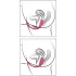 SMILE - vibratie-ei met afstandsbediening - oplaadbaar - roze
