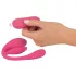 SMILE - vibratie-ei met afstandsbediening - oplaadbaar - roze