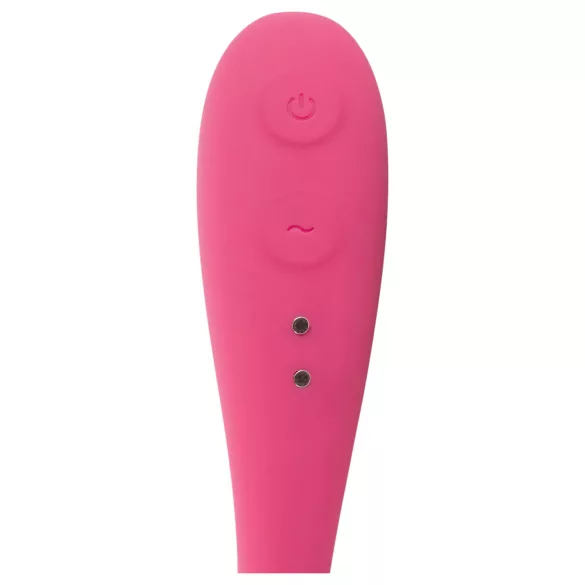SMILE - vibratie-ei met afstandsbediening - oplaadbaar - roze