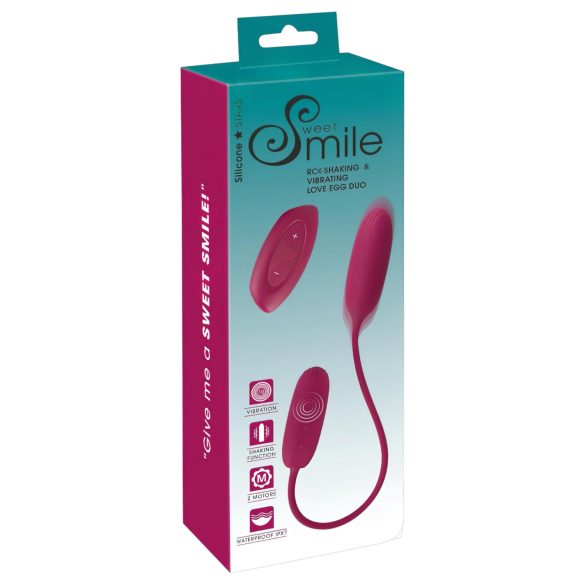Smile - Love Egg Duo - Vibrerend Ei voor Anaal en Vaginaal Gebruik