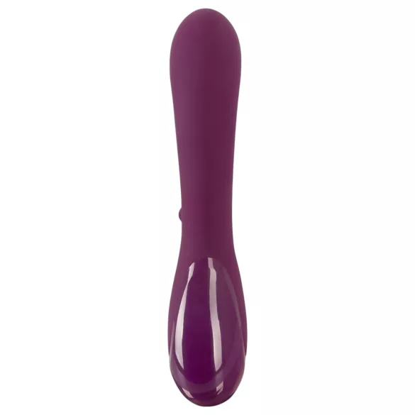 SMILE - vibrator met 3 motoren en clitorisstimulator - oplaadbaar - paars