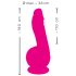 SMILE Powerful - oplaadbare, 2-motorige zuignap vibrator (roze)