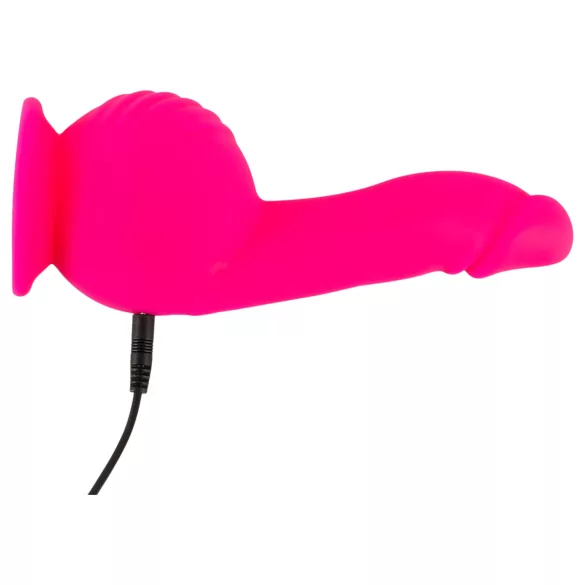 SMILE Powerful - vibrator met zuignap - 2 motoren - oplaadbaar - roze