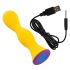 You2Toys vibrerend anaal speeltje - oplaadbaar, waterdicht (geel)