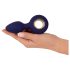 SMILE - oplaadbare anaal vibrator (paars)