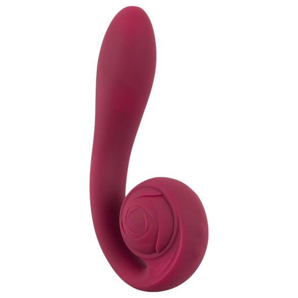 You2Toys Rosenrot - oplaadbare, waterdichte G-punt vibrator (rood)