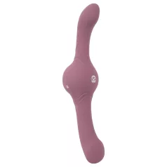   You2Toys - dubbelzijdige vibrator - krachtig - siliconen - paars