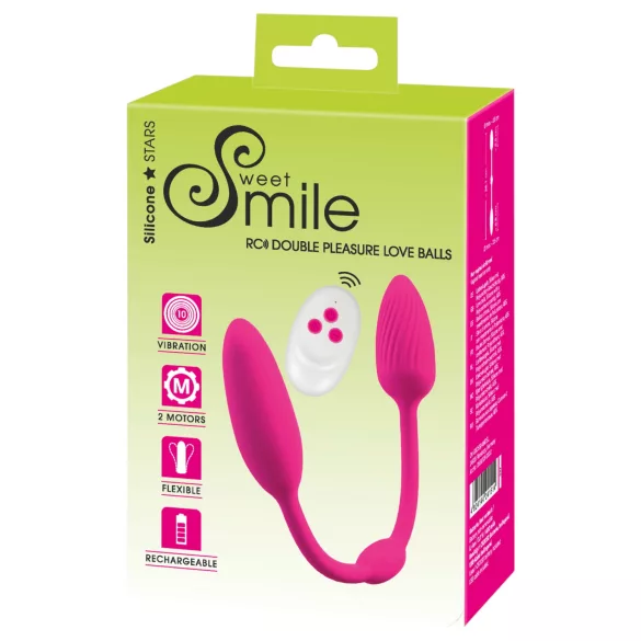 Sweet Smile - RC Dubbele Geishaballetjes (roze)