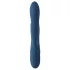 Svakom Aylin - oplaadbare vibrator met pulserende clitorisstimulator - blauw