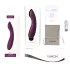 Svakom Amy 2 - oplaadbare, waterdichte G-spot vibrator (violet)