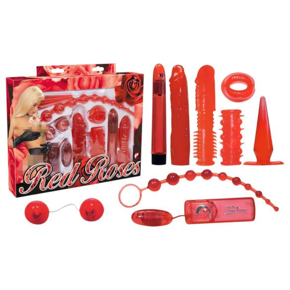 You2Toys - Rode Rozen - Vibratorset (9-delig)