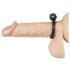 You2Toys - siliconen vibrerende penisring - zwart