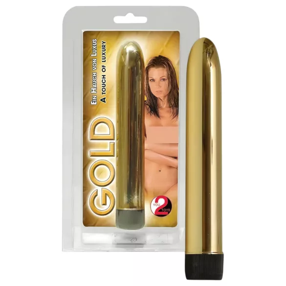 You2Toys - vibrator - goudkleurig