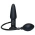 You2Toys True Black - opblaasbare anale vibrator (zwart)