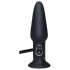 You2Toys True Black - opblaasbare anale vibrator (zwart)