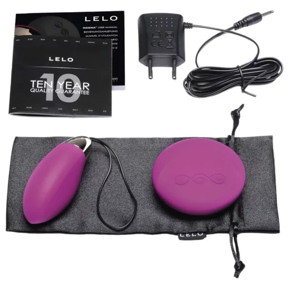 LELO Lyla 2 - draagbaar vibratie-eitje met afstandsbediening (paars)