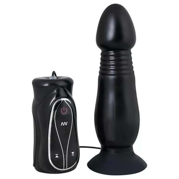 You2Toys - stotende, anale vibrator (zwart)