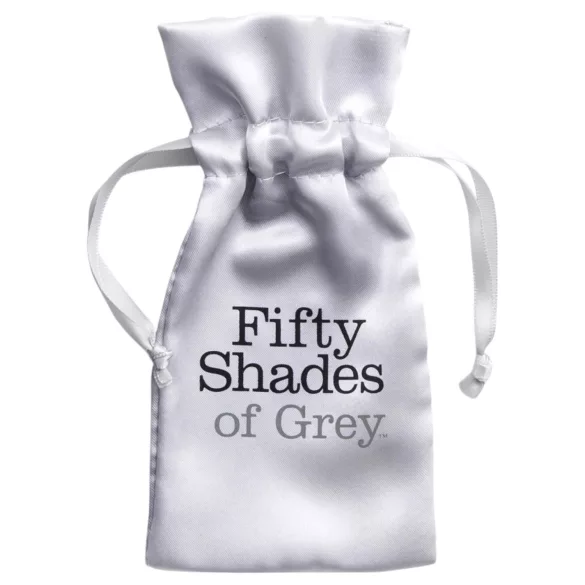 Fifty Shades of Grey - vibrerende penisring - siliconen - zwart