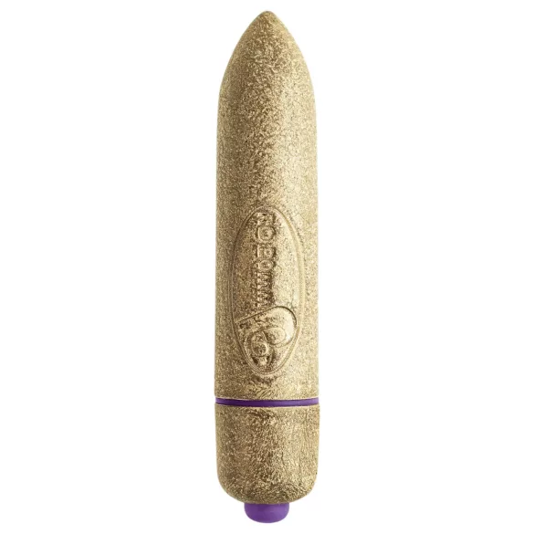 RO-80mm - mini lipstick vibrator - 7 standen - goud